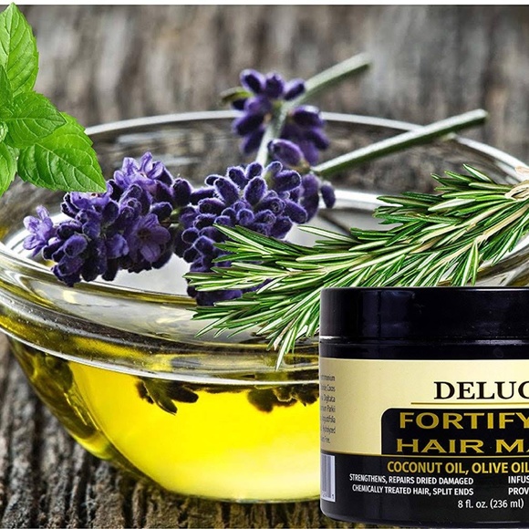 Fortifying Hair Mask Olive oil, Coconut oil and Baobab Oil - Picture 8 of 8